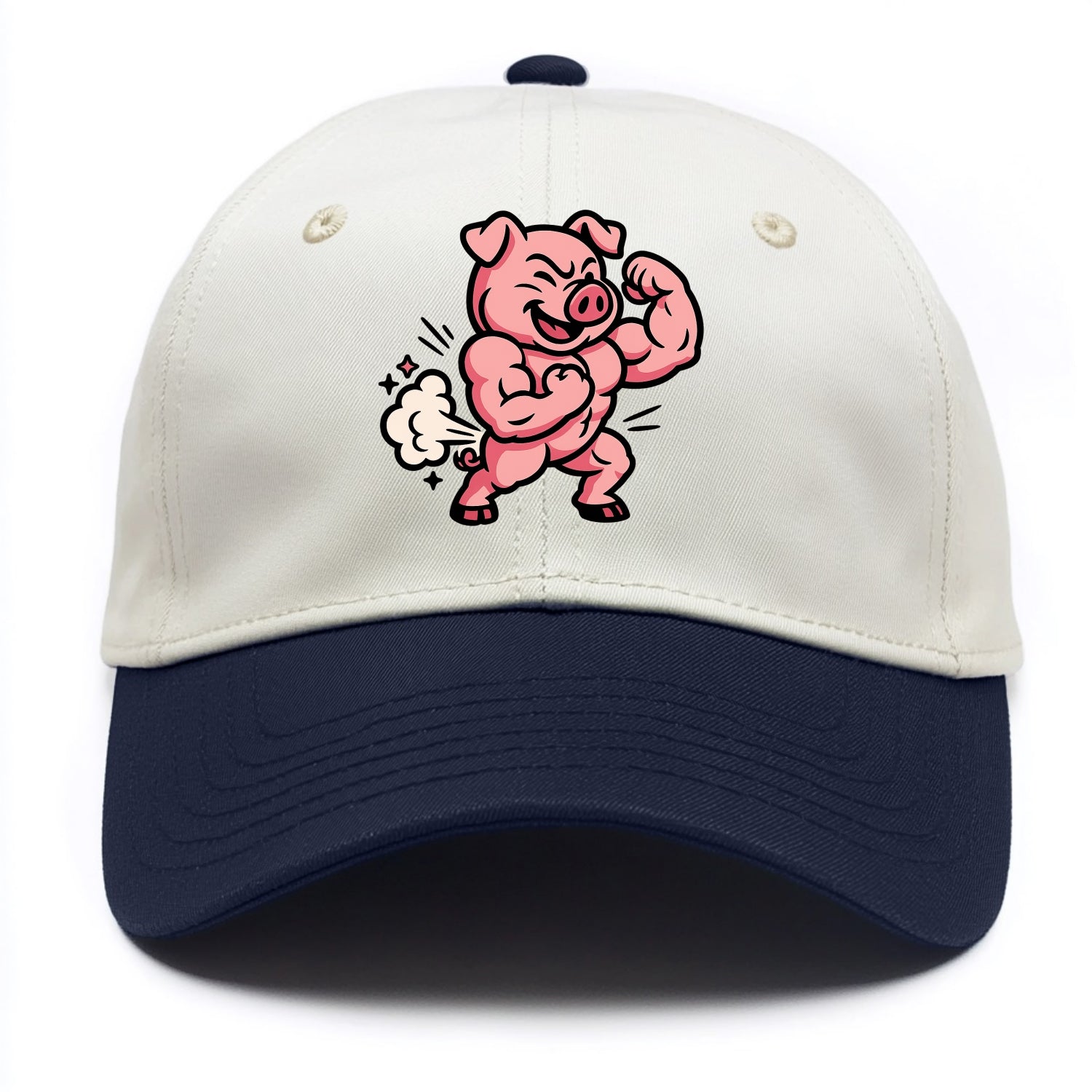 Strong Pig - Two Tone Cap - Navy