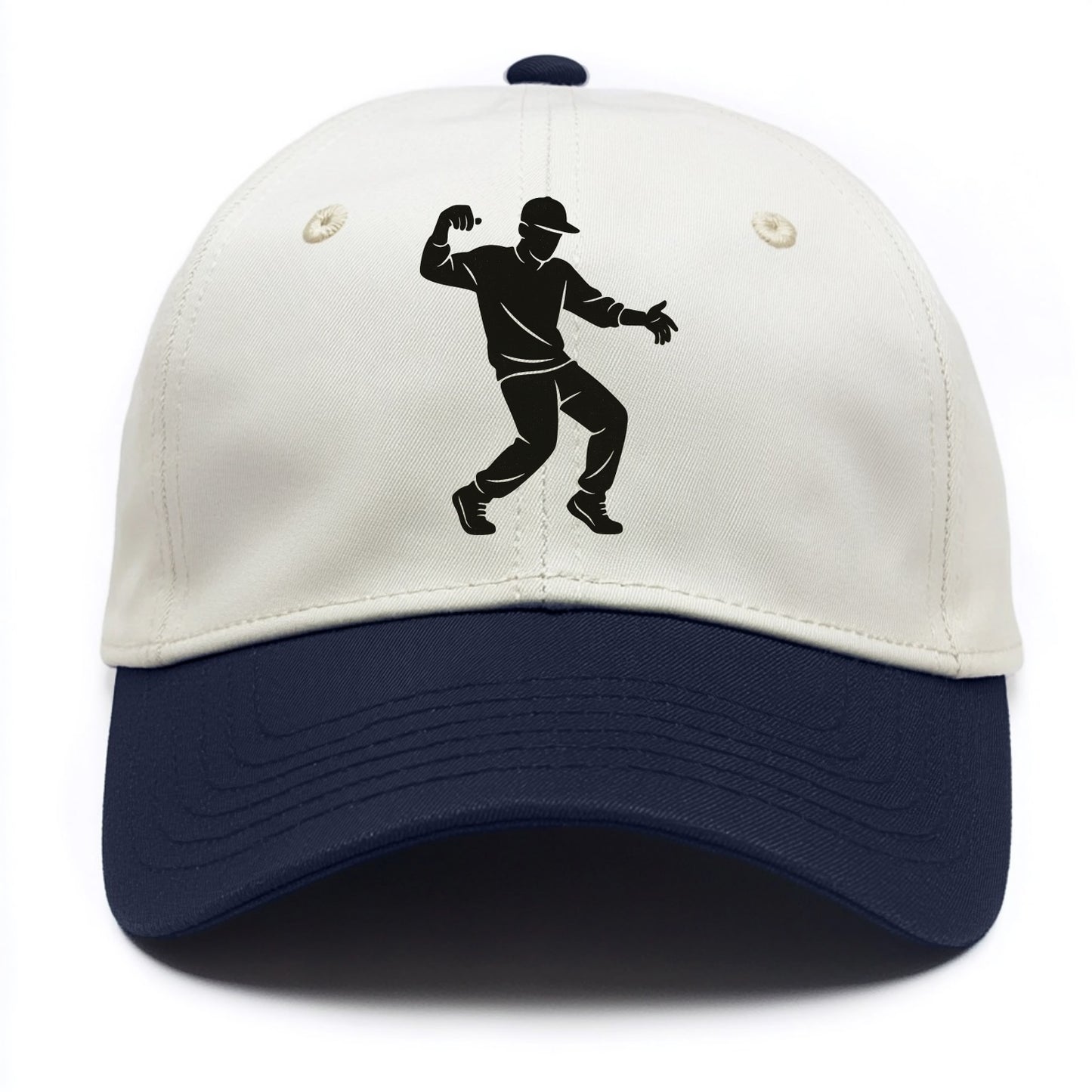 Hip-hop dancer popping and locking - Two Tone Cap - Navy