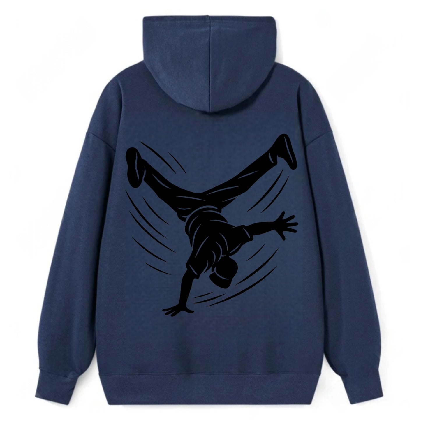 Breakdancer windmill move - Classic Pullover Hoodie - Navy