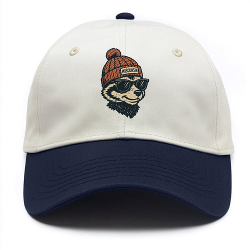 Madison Badge - Two Tone Cap