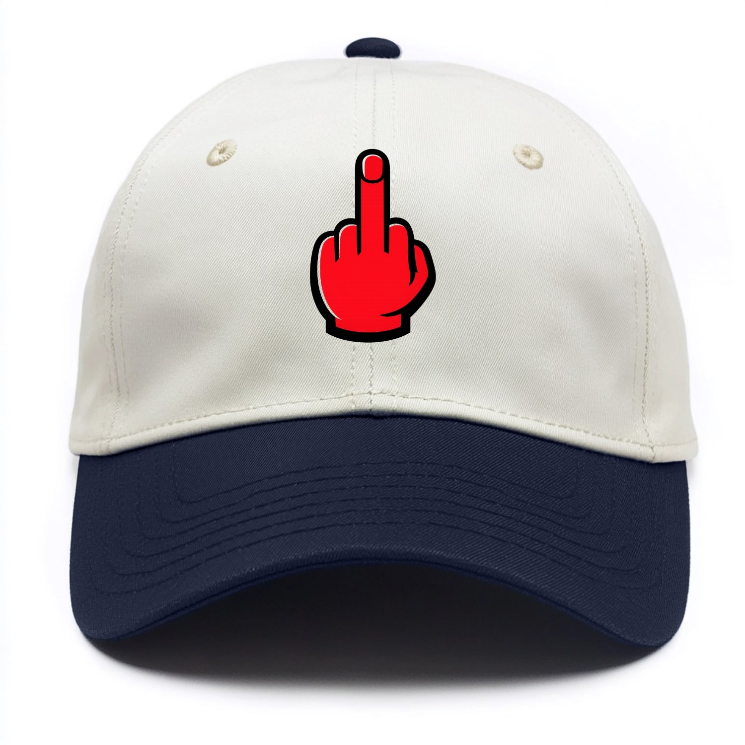 Bold Defiance Icon - Two Tone Cap - Navy