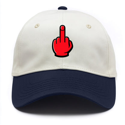 Bold Defiance Icon - Two Tone Cap - Navy
