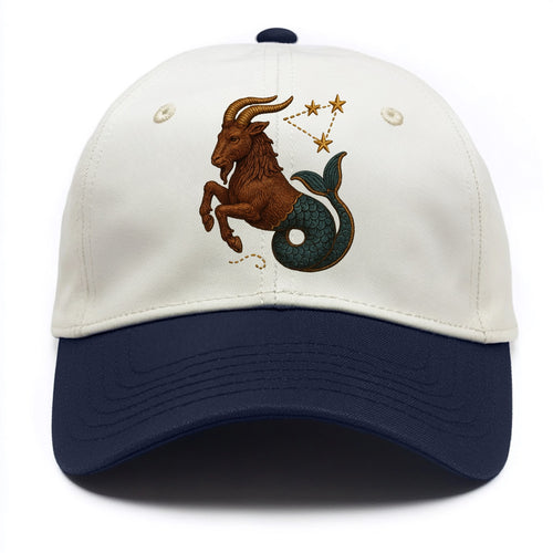 Capricorn Goat  - Two Tone Cap
