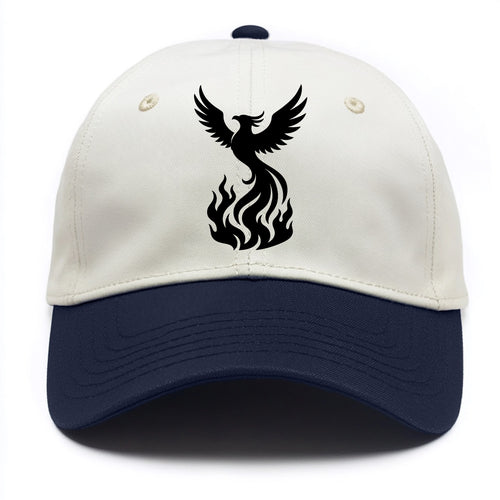 Phoenix rising from flames - Two Tone Cap