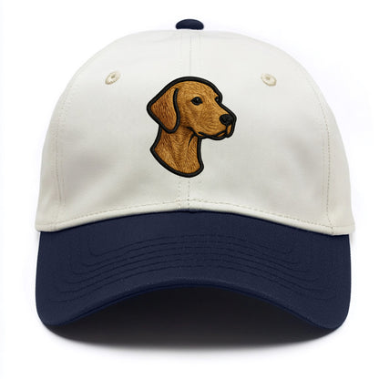 Vizsla - Modern noble design with bold b - Two Tone Cap - Navy
