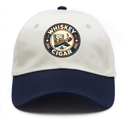 Sophisticated Spirits Emblem - Two Tone Cap - Navy