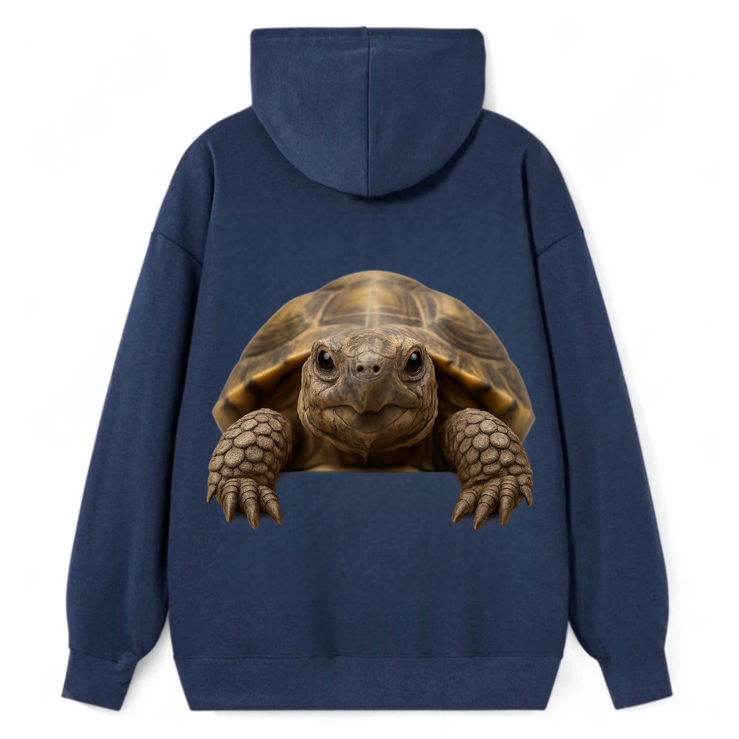 Tortoise  - Classic Pullover Hoodie - Navy