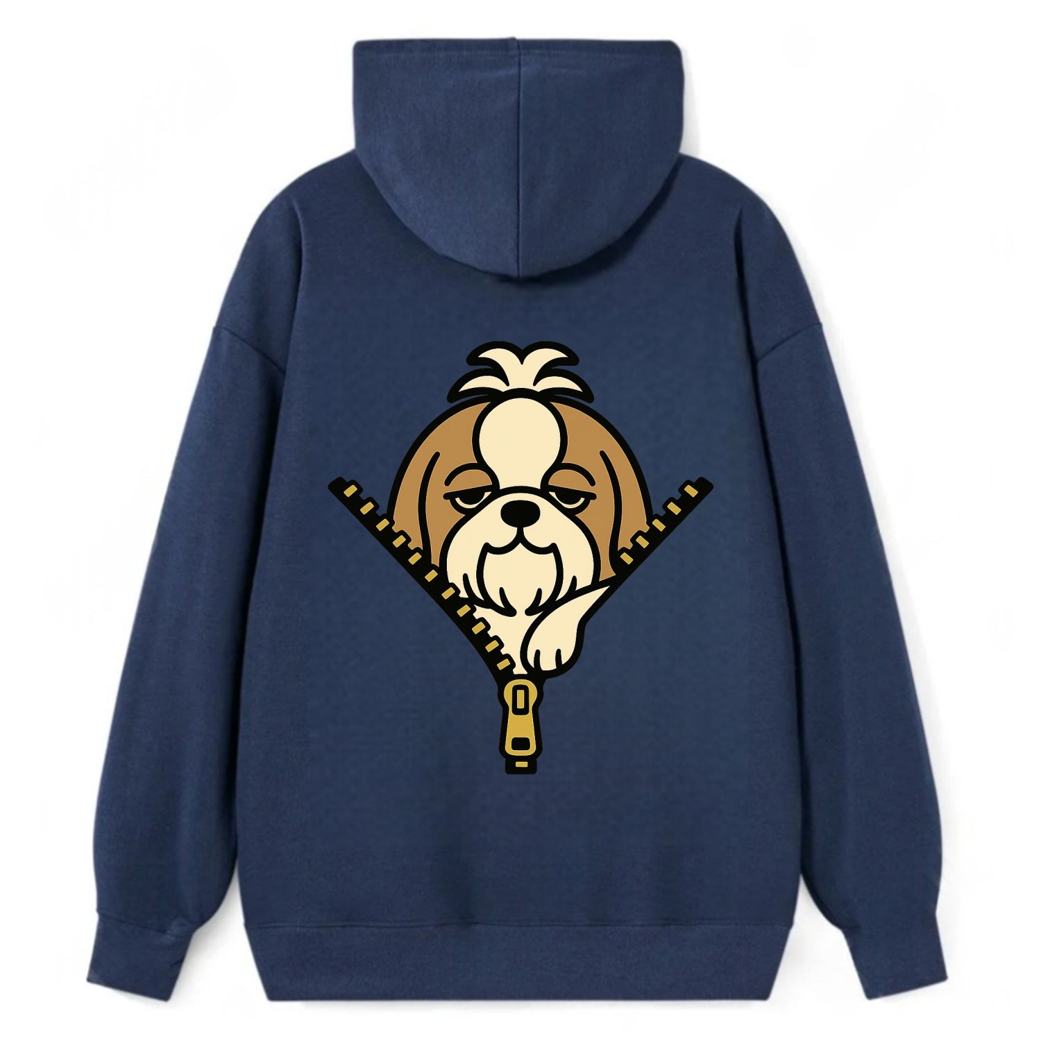 Shih Tzu - Classic Pullover Hoodie - Navy