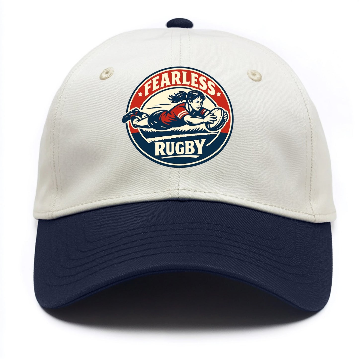 Fearless Try Scorer Emblem - Two Tone Cap - Navy