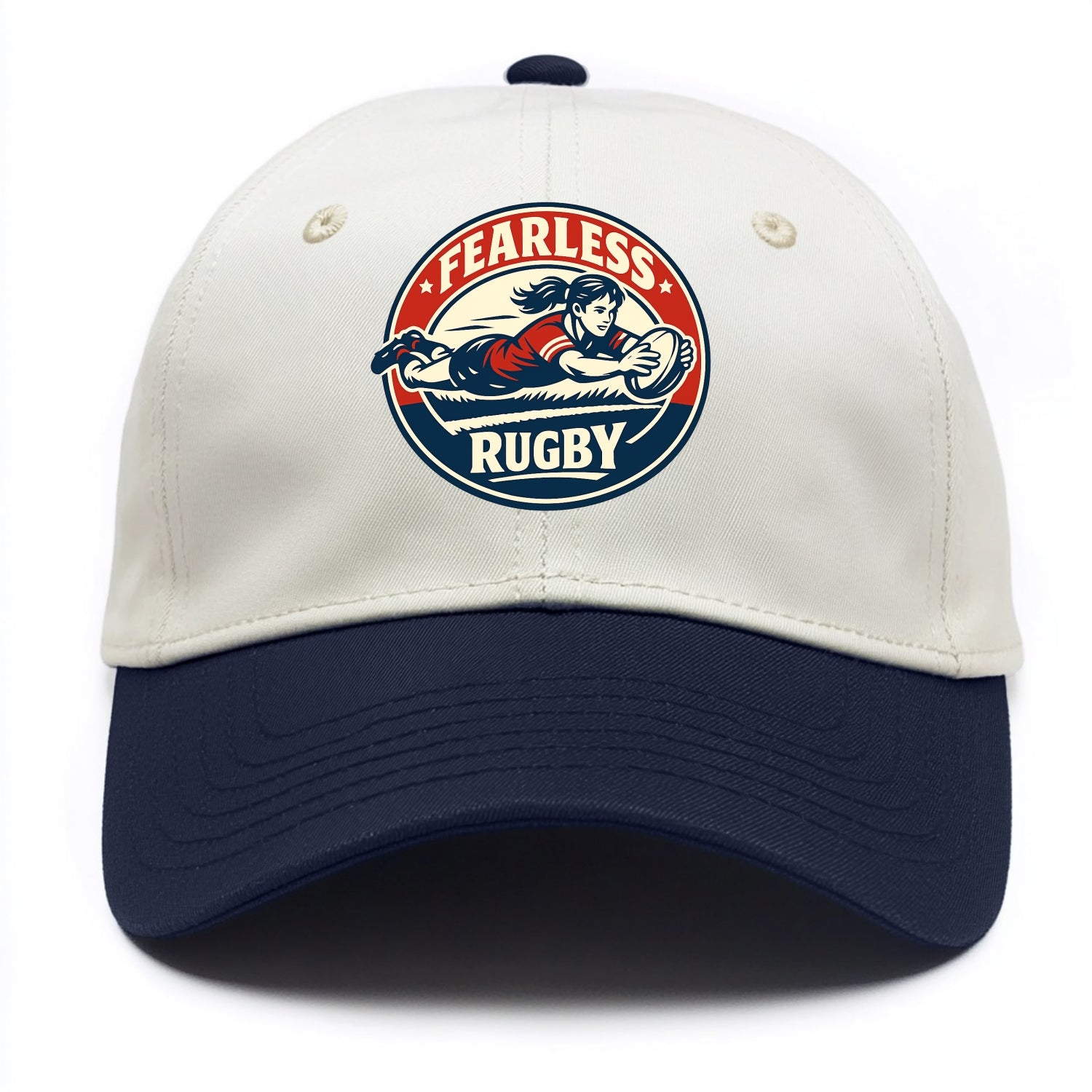 Fearless Try Scorer Emblem - Two Tone Cap - Navy