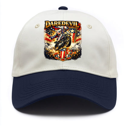 Daredevil Stunt Rider - Two Tone Cap - Navy
