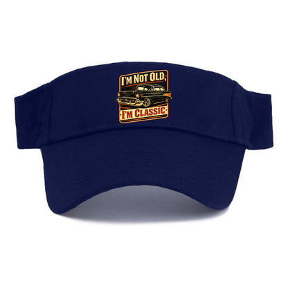 I'm Not Old I'm Classic - Visor - Navy