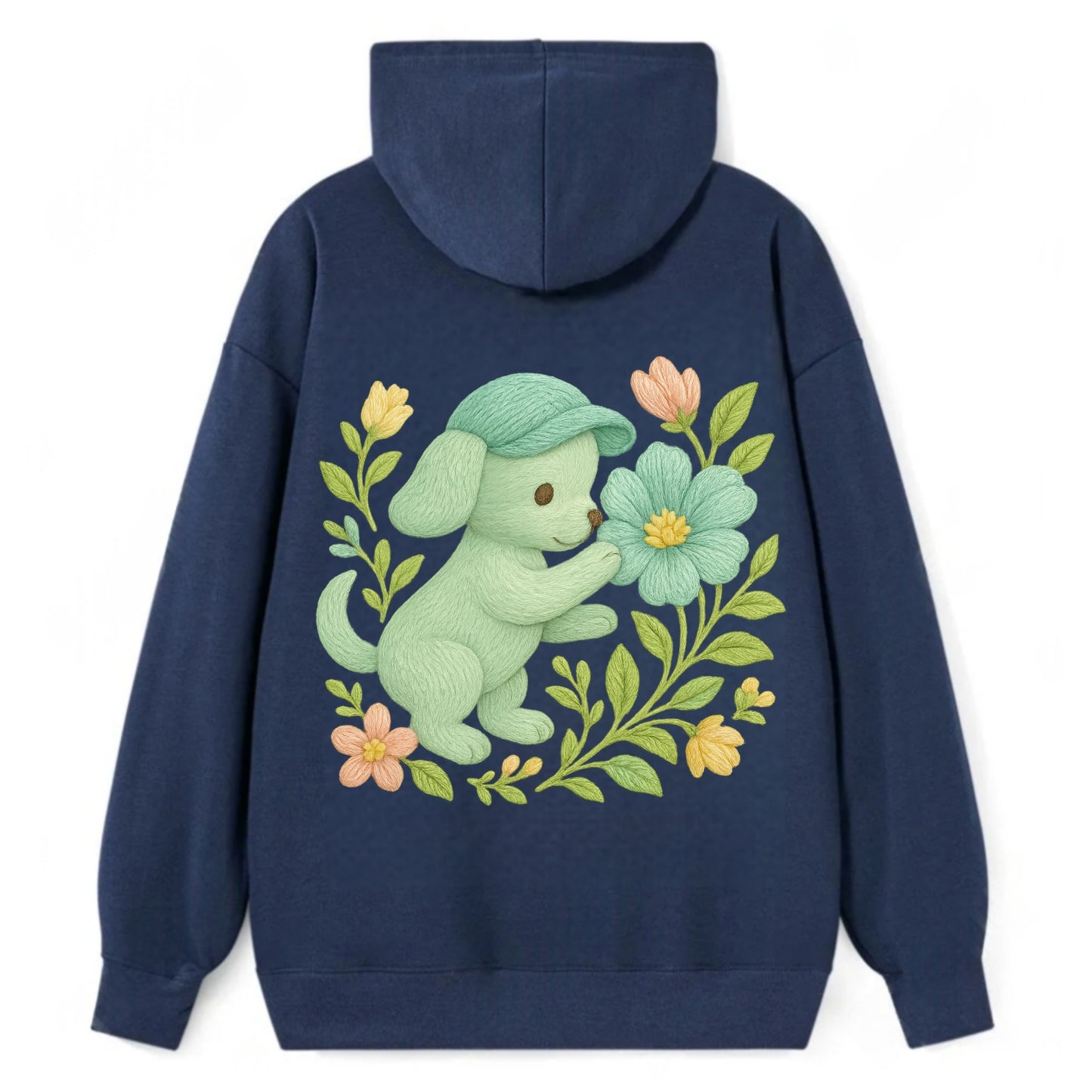 Mint Puppy - Classic Pullover Hoodie - Navy
