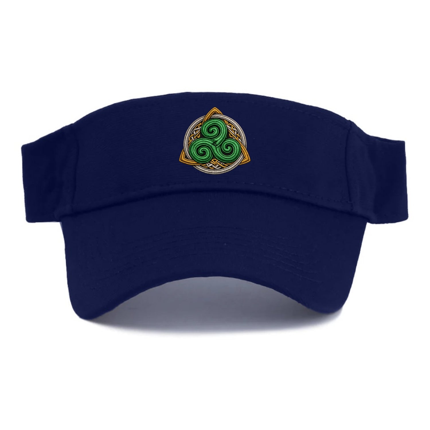 Spiral Knot Triskele - Visor - Navy