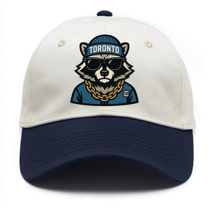 Toronto Raccoon - Two Tone Cap - Navy