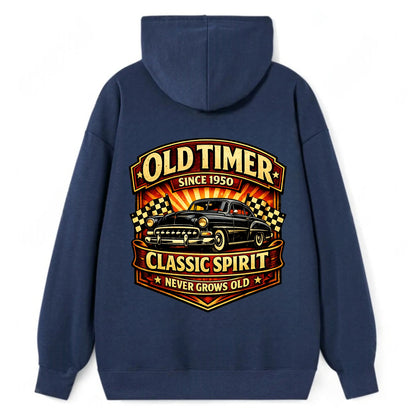 Old Timer Classic Spirit - Classic Pullover Hoodie - Navy