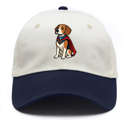 Beagle Patriotic Hero  - Two Tone Cap - Navy