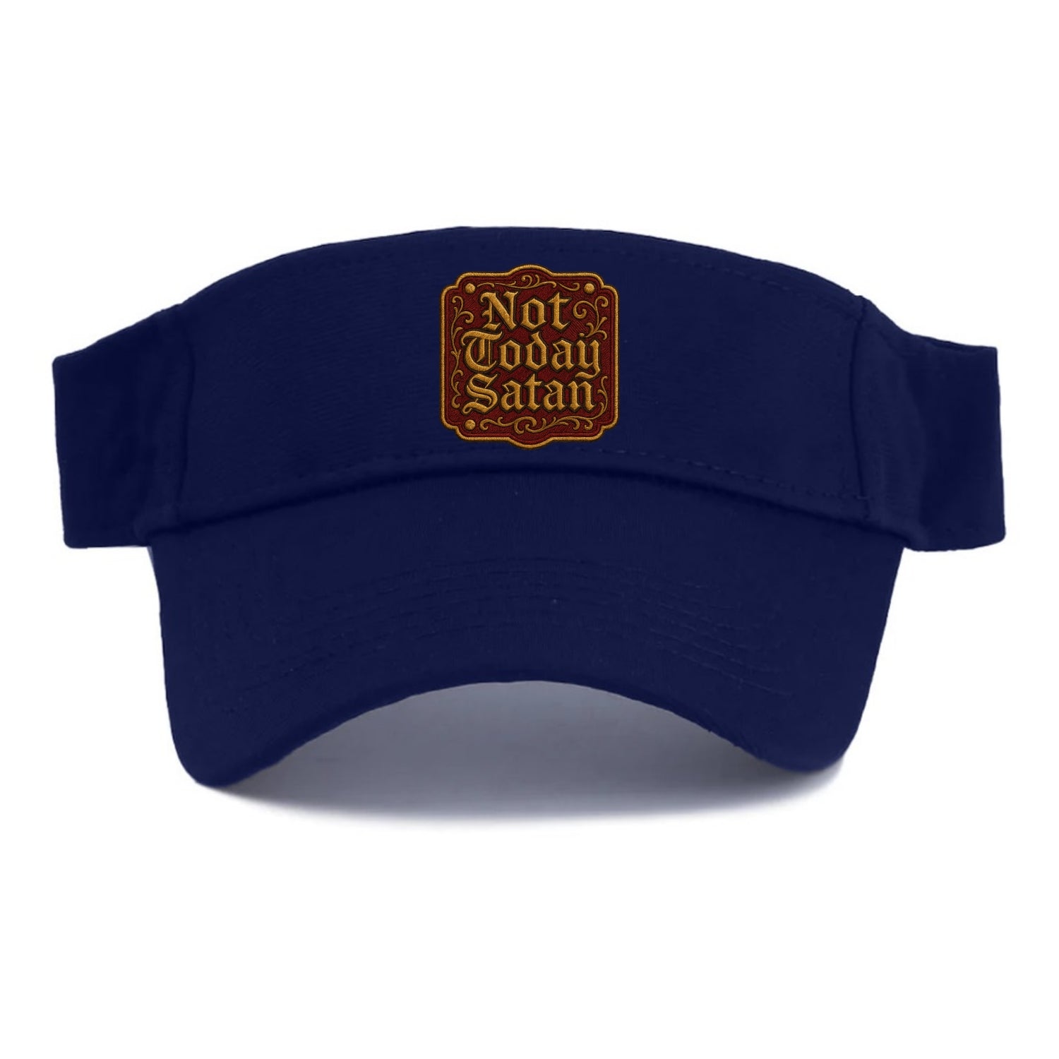 Not Today Satan  - Visor - Navy