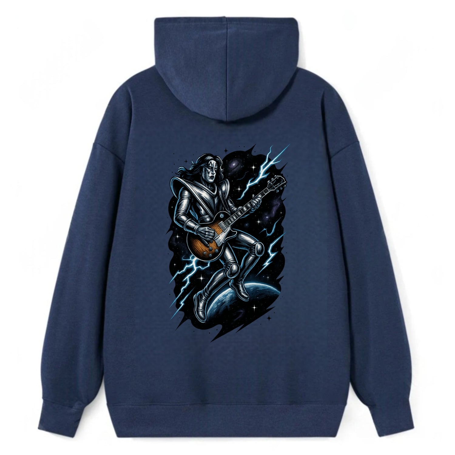 Ace in Zero Gravity - Classic Pullover Hoodie - Navy