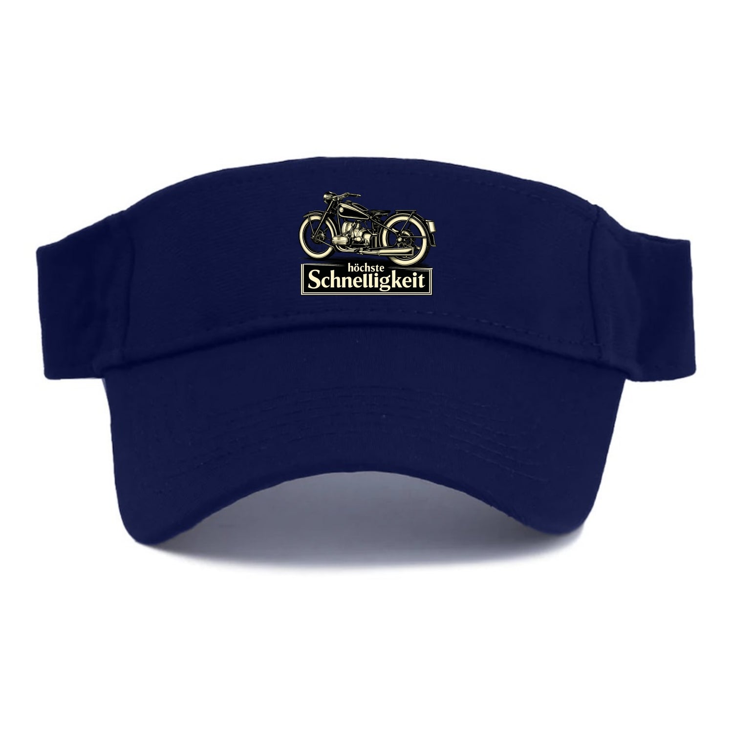 German Speed Motorcycle - Visor - Navy