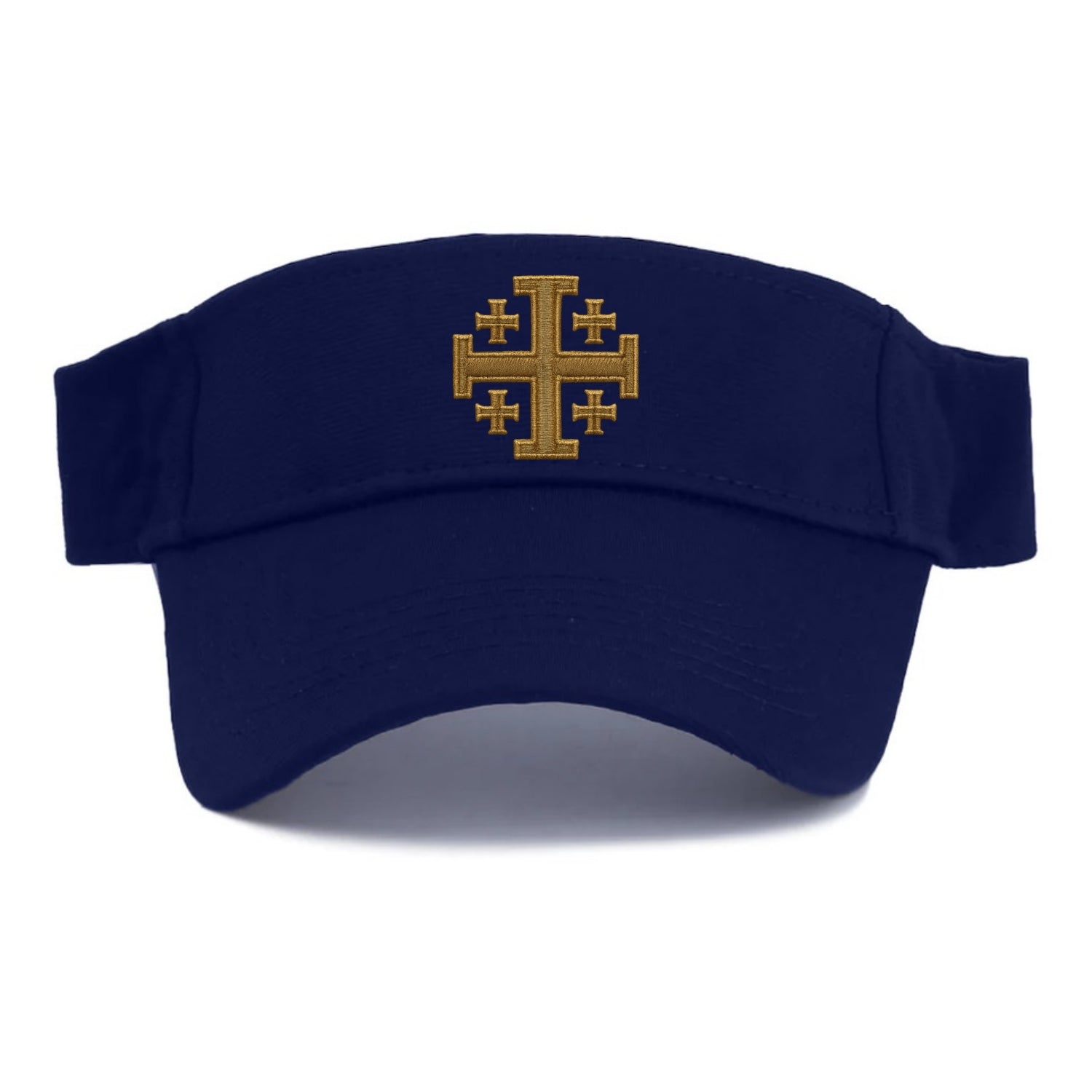 Jerusalem Cross  - Visor - Navy
