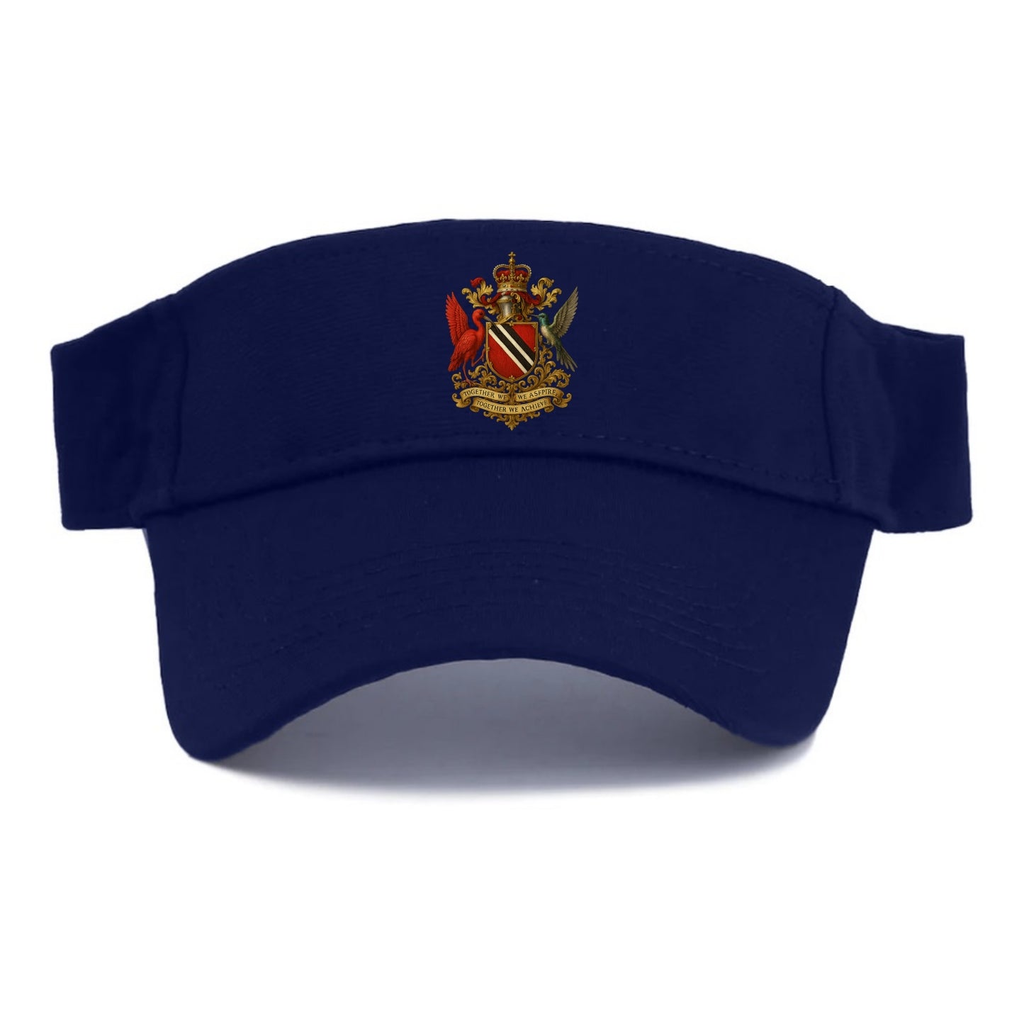 Trinidad Scarlet Ibis Emblem  - Visor - Navy