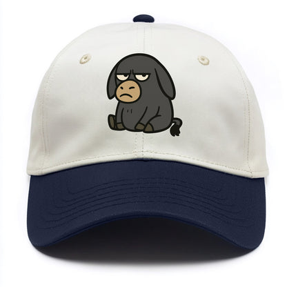 The Donky Judging Silently - Two Tone Cap - Navy