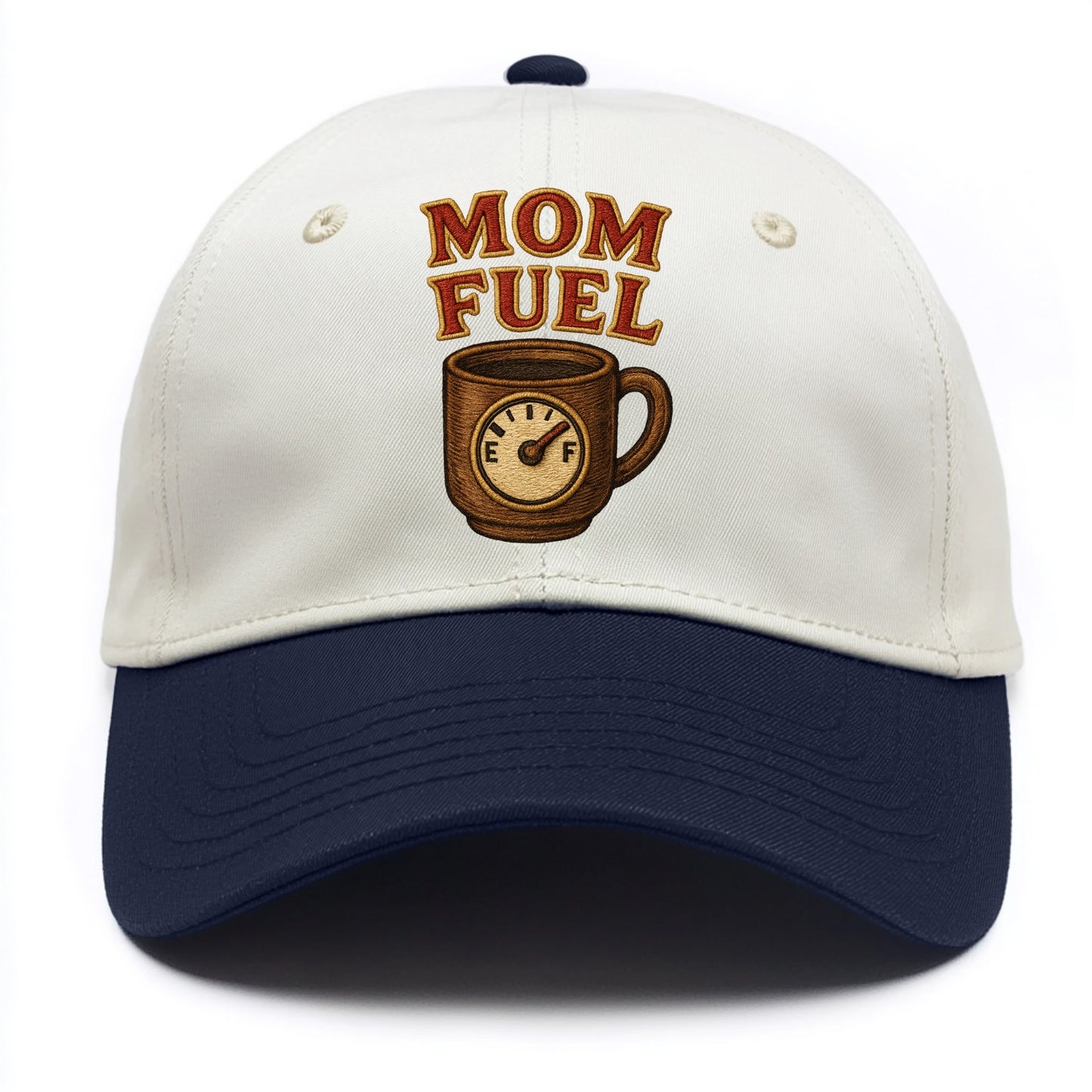 Mom Fuel  - Two Tone Cap - Navy