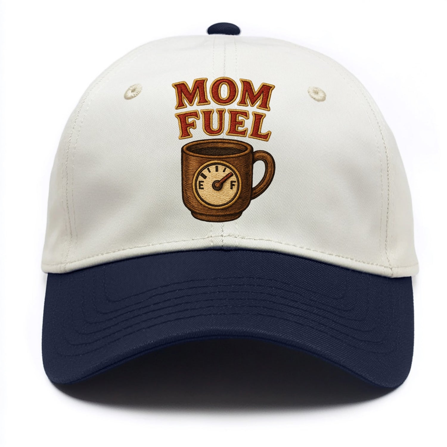Mom Fuel  - Two Tone Cap - Navy
