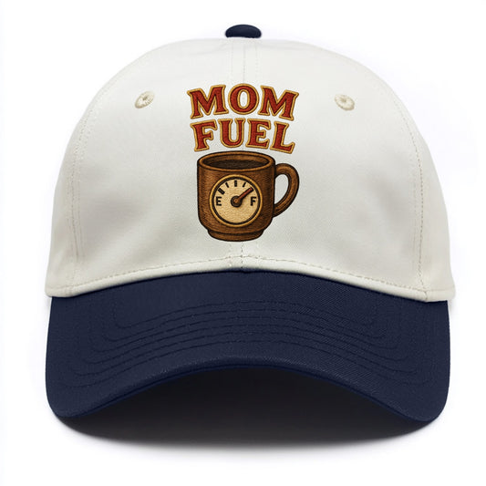 Mom Fuel  - Two Tone Cap - Navy