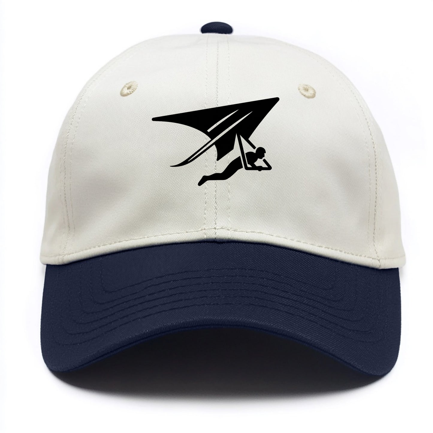 Hang glider soaring - Two Tone Cap - Navy