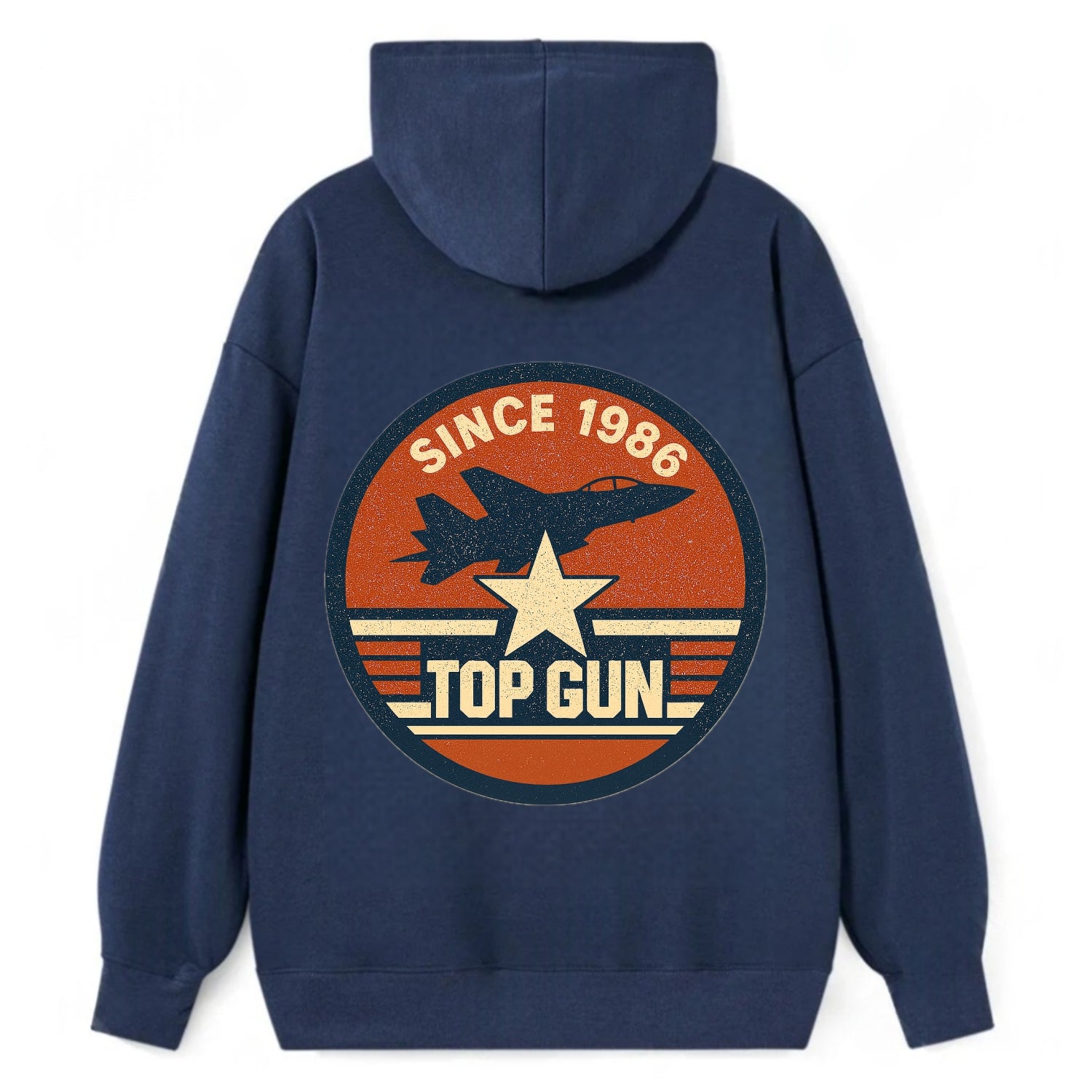 Top Gun Since 1986 - Classic Pullover Hoodie - Navy