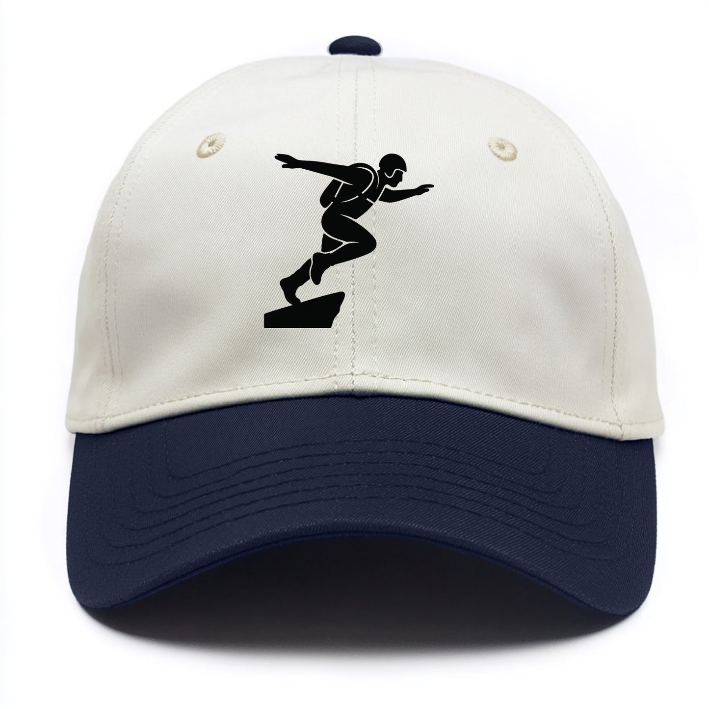 Base jumper launching off - Two Tone Cap - Navy