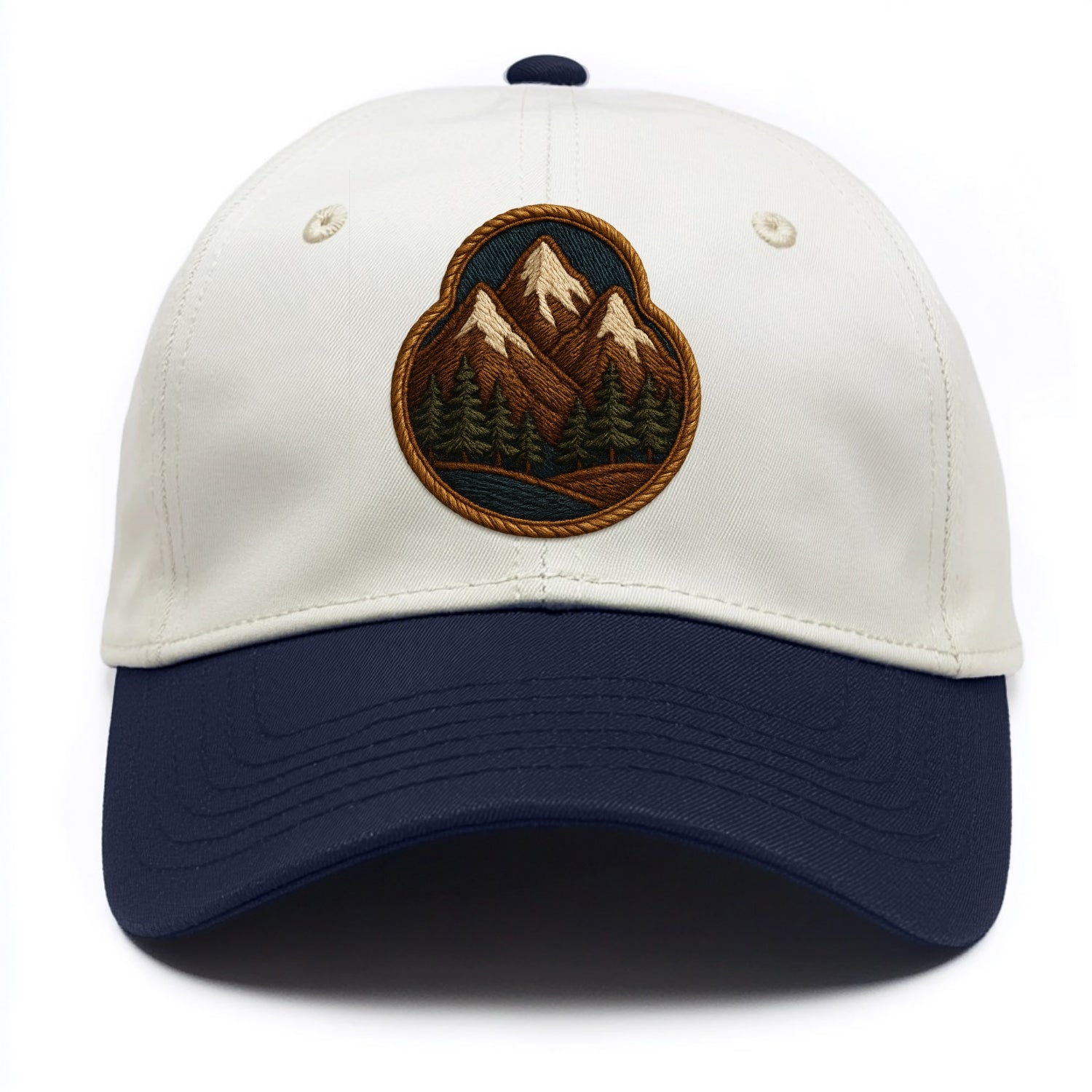 Mountain Range  - Two Tone Cap - Navy