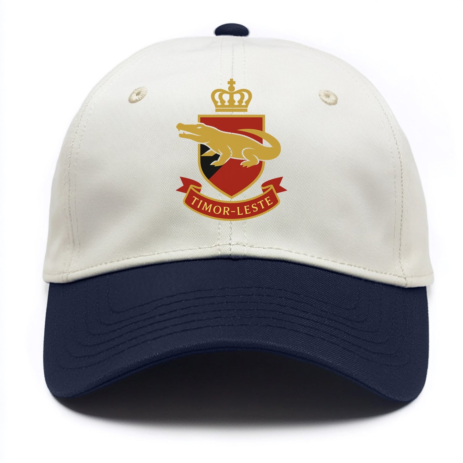 Timor-Leste Royal Logo  - Two Tone Cap - Navy