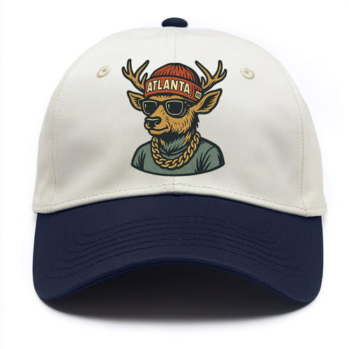 deer atlanta atl red us South - Two Tone Cap