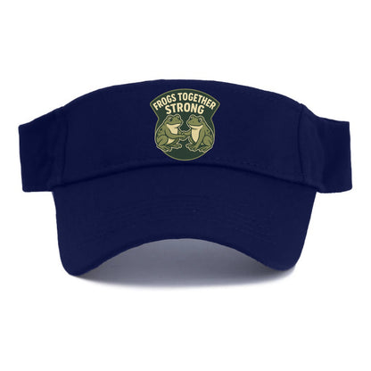 Frogs Together Strong 3 - Visor - Navy