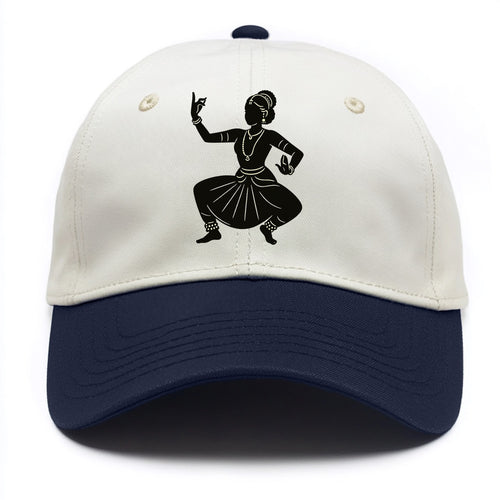 Bharatanatyam classical Indian pose - Two Tone Cap