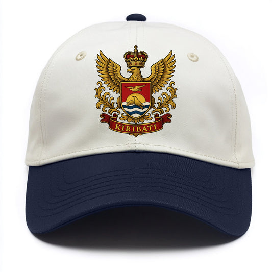 Kiribati Heritage Badge  - Two Tone Cap - Navy