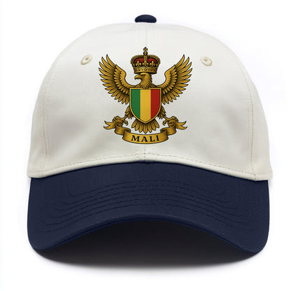 Mali Royal Logo  - Two Tone Cap - Navy