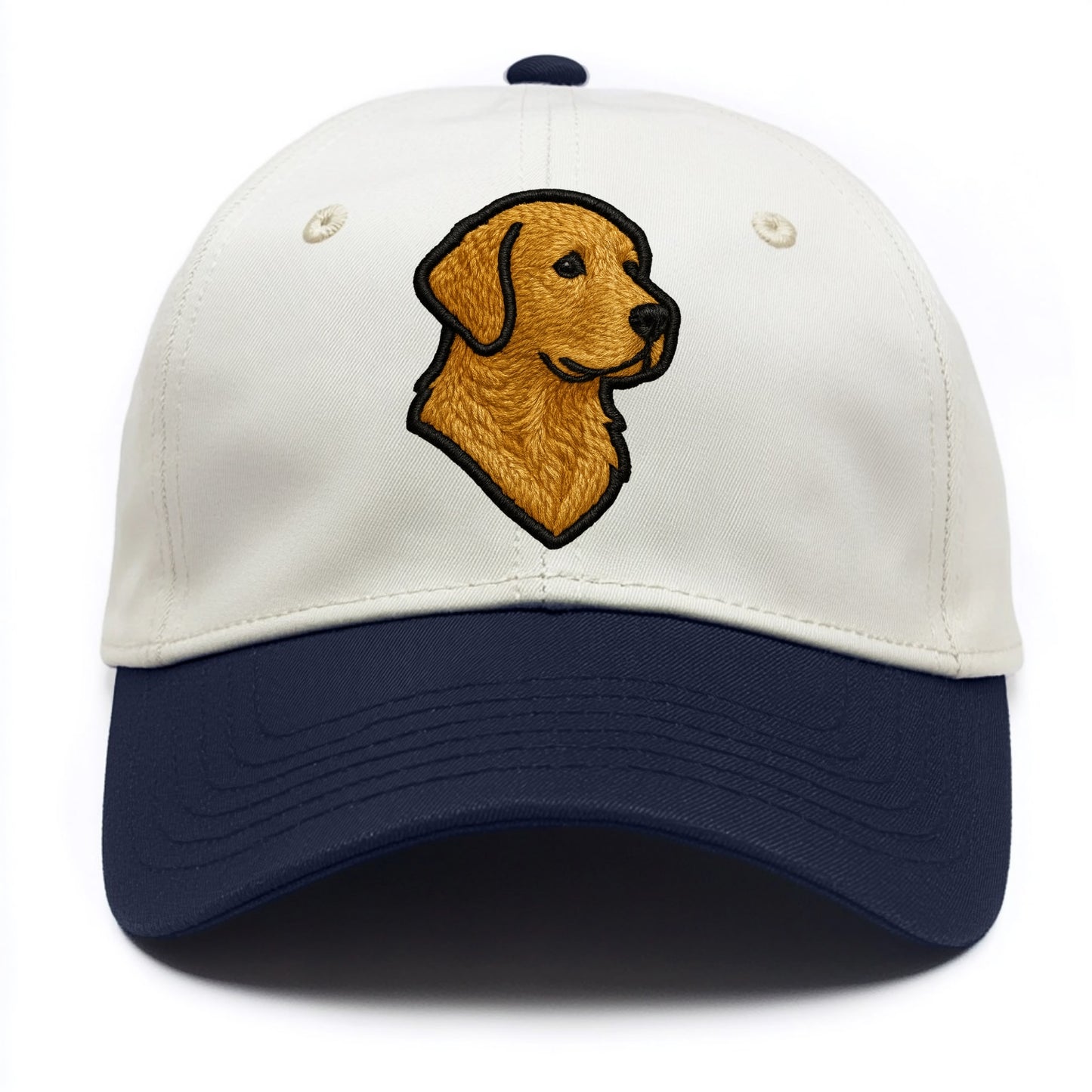 Chesapeake Bay Retriever - Modern retrie - Two Tone Cap - Navy
