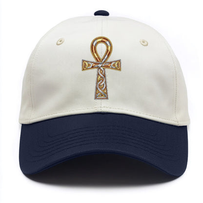 Ankh of Life - Two Tone Cap - Navy