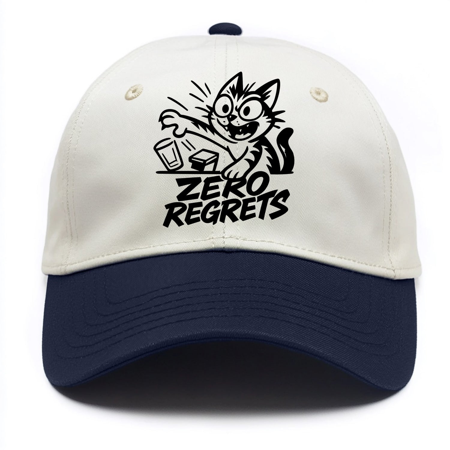 Chaos Gremlin Cat - Two Tone Cap - Navy