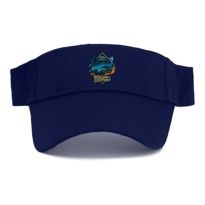 Back To The Future 40th Anniversary 2 - Visor - Navy