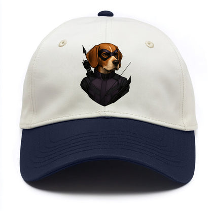 Beagle Hawkeye  - Two Tone Cap - Navy
