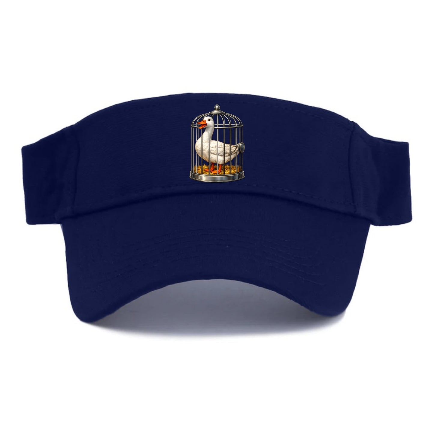 Duck In Cage - Visor - Navy