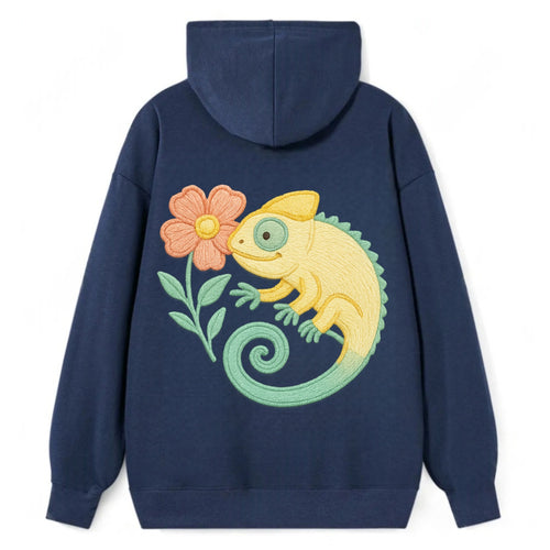 Yellow Chameleon - Classic Pullover Hoodie