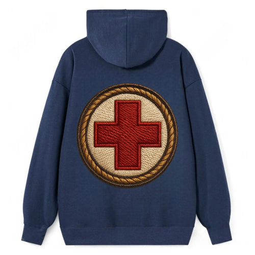 Medical Cross  - Classic Pullover Hoodie