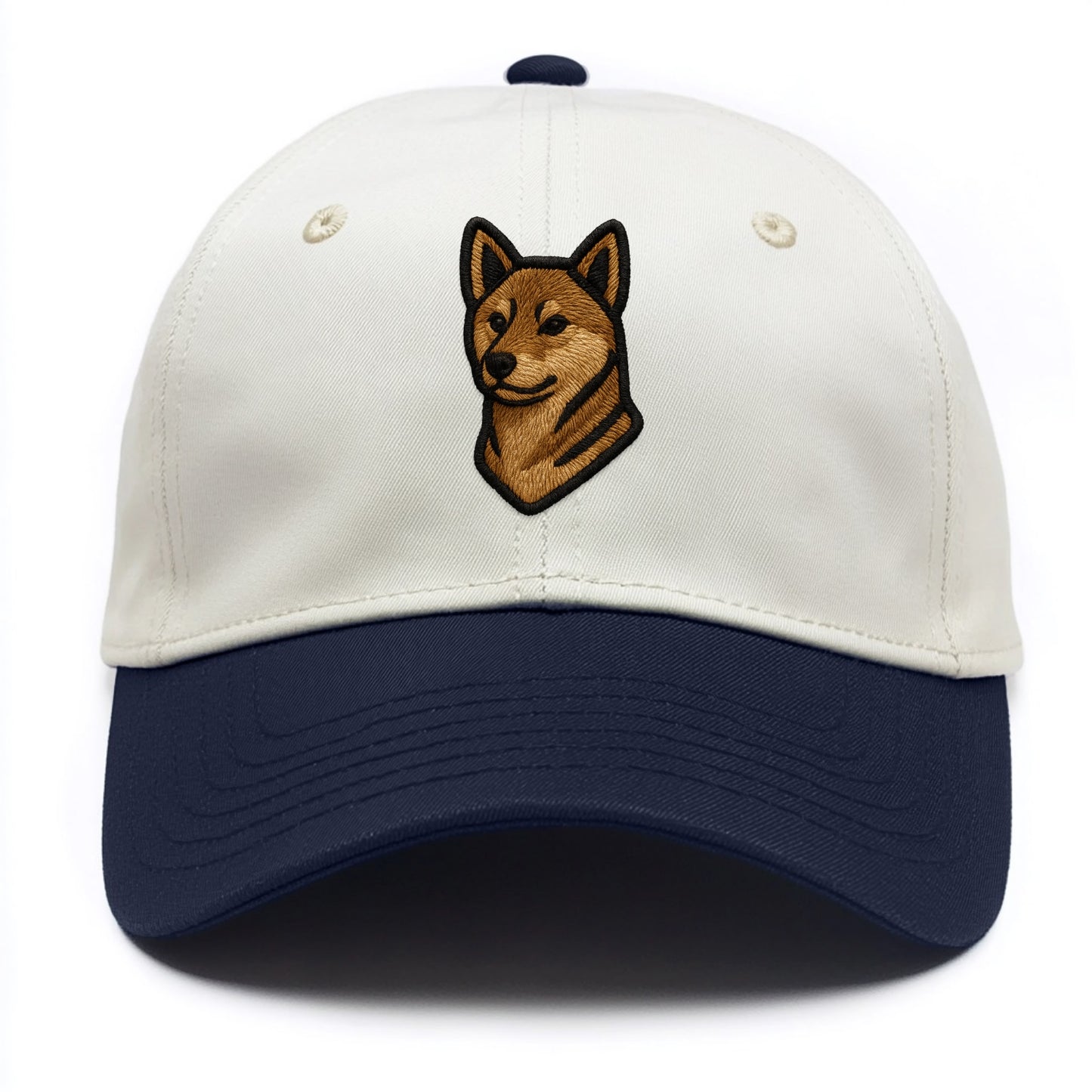 Shikoku - Trendy Japanese hunter design - Two Tone Cap - Navy