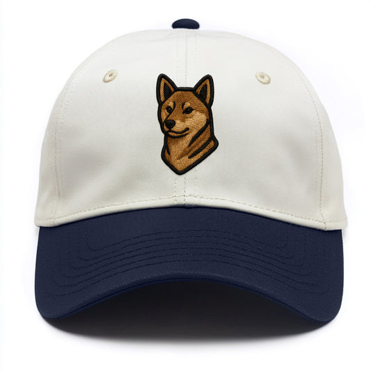 Shikoku - Trendy Japanese hunter design - Two Tone Cap - Navy